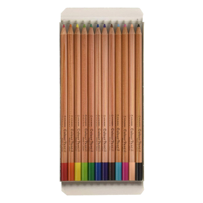 12 COLOR PENCILS — by Kitaboshi