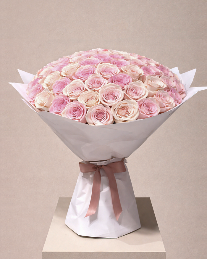 150 Pink Roses