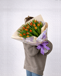 20 Orange Tulips