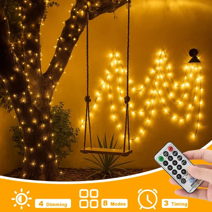 25m LED Fairy String Lights – Waterproof Outdoor Garden & Holiday Decor
