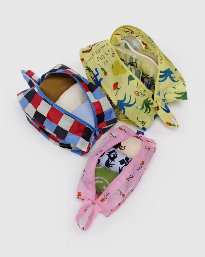 3D ZIP SET "PAINTED PRAIRIE" — by Baggu