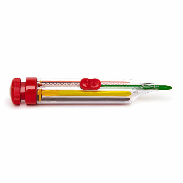 8 COLOR CRAYON PEN — by Kikkerland