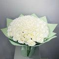 100 White Roses