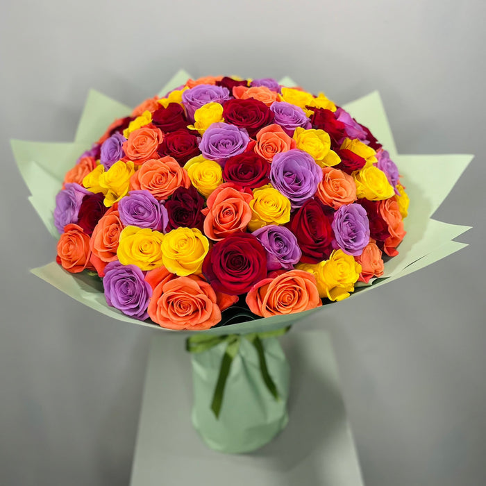 100 Mix Roses