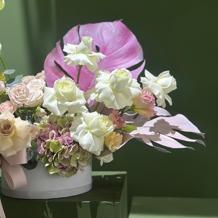 Blush Flower Box