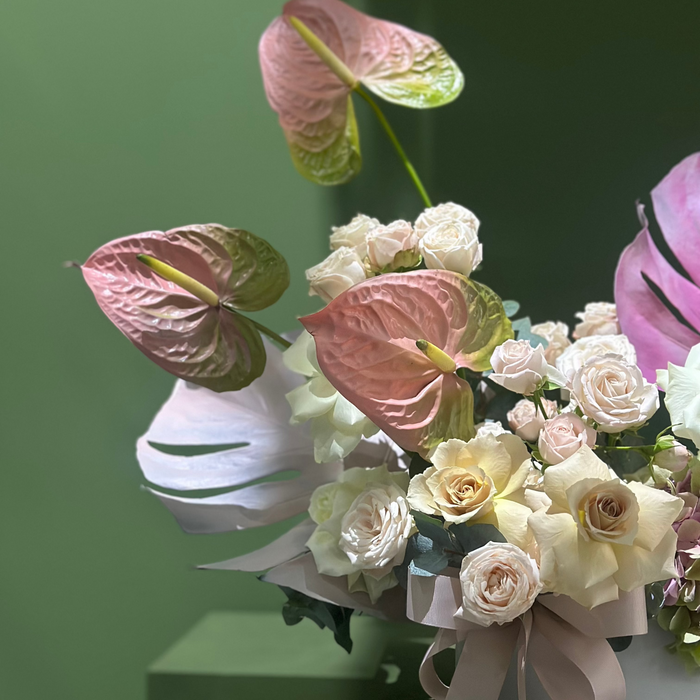 Blush Flower Box