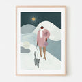 A CHRISTMAS WALK (different sizes) — by Isabelle Feliu