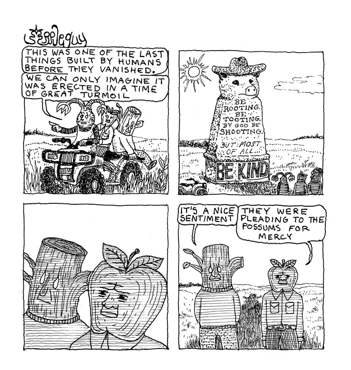 APPLEGUY AND BEEFWOOD — by Cedar Van Tassel