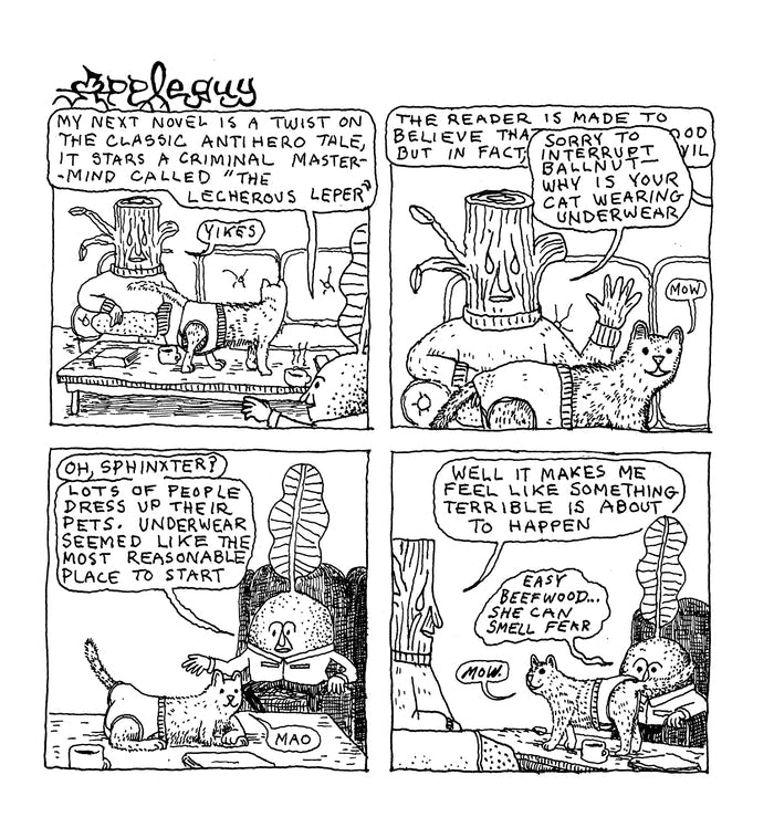 APPLEGUY AND BEEFWOOD — by Cedar Van Tassel
