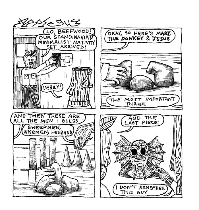 APPLEGUY AND BEEFWOOD — by Cedar Van Tassel