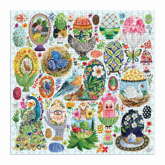ARTISANAL EGGS, 500 PIECE PUZZLE — by Galison