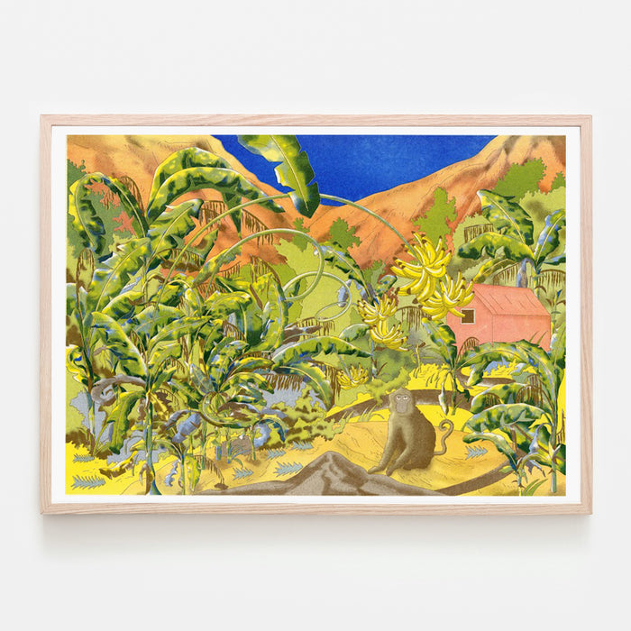 BANANA TREE - 42 x 29,7 cm (A3) — by Kycolun