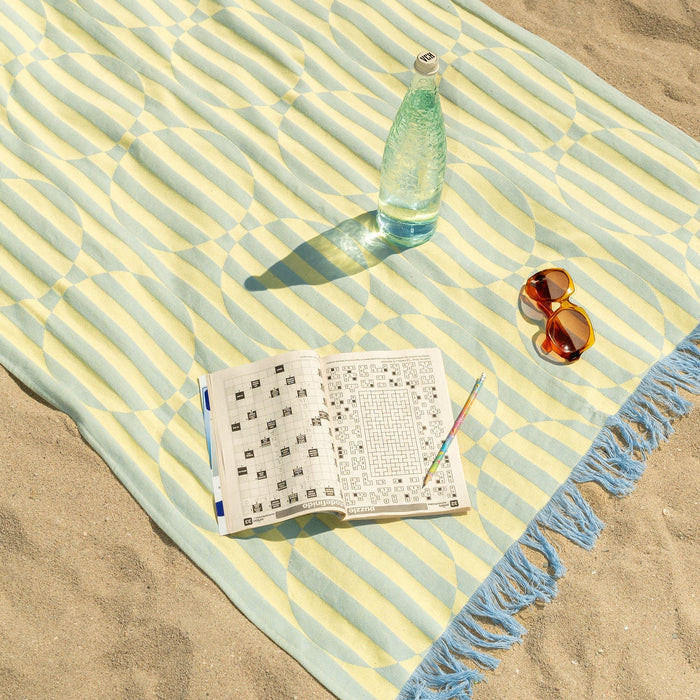 Beach Towel - Blueberry Lemonade — by Tarta Gelatina