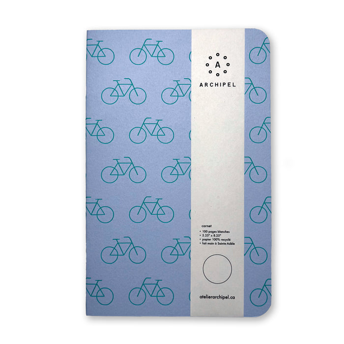 BIKES NOTEBOOK (multiple colors)  — by Archipel