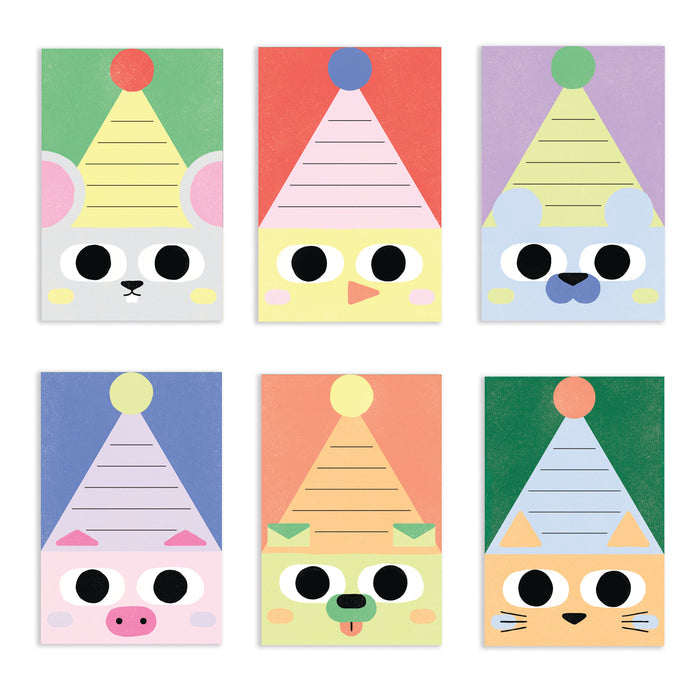 BIRTHDAY INVITATION CARDS (Pack of 6)