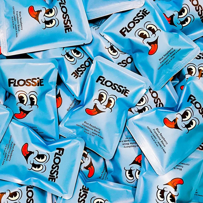 BLUE RASPBERRY COTTON CANDY — by Flossie
