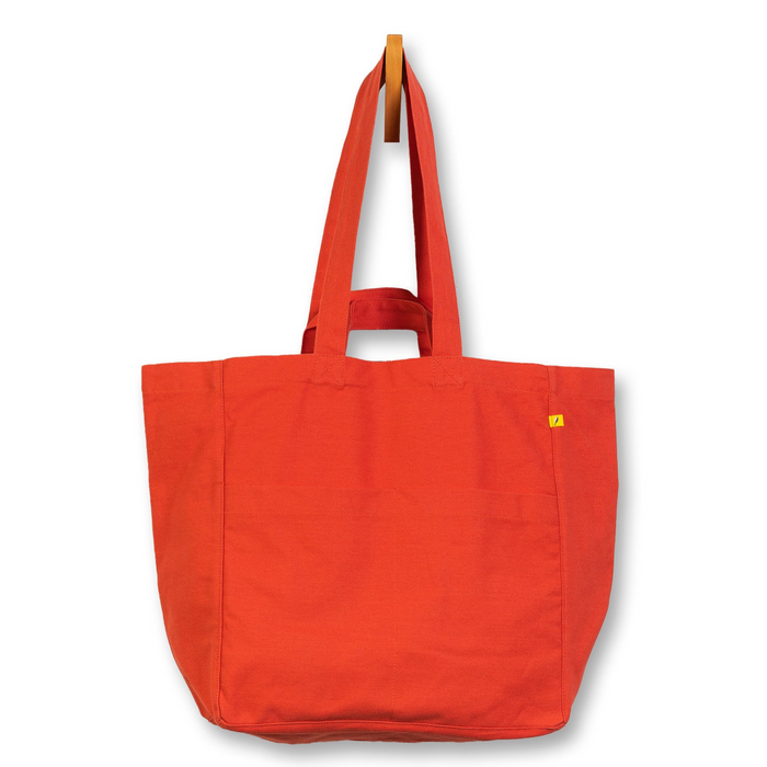 BOX TOTE (Cherry Tomato) — by FLUF
