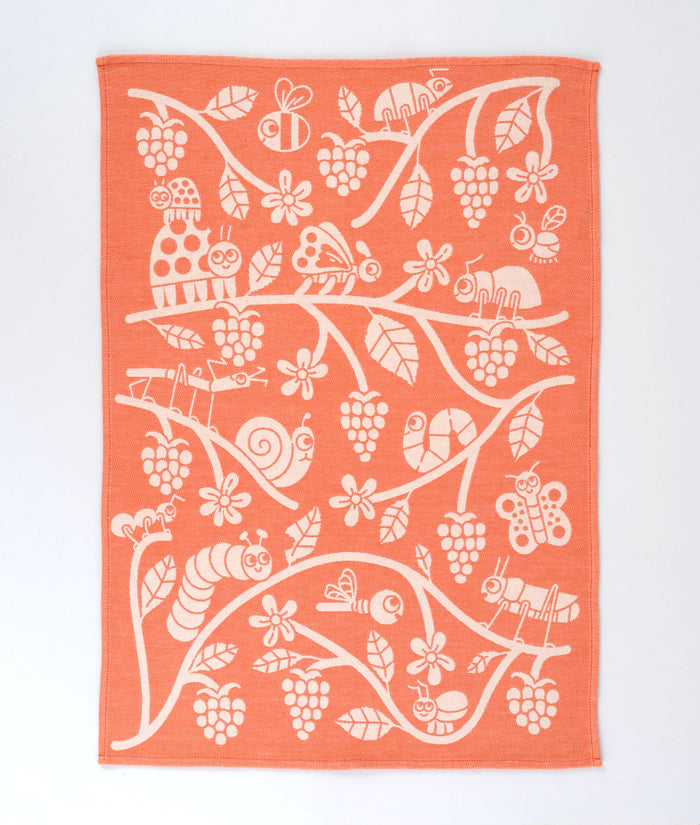"BUGS AND BRAMBLES" TEA TOWEL — by Elliot Kruszynski