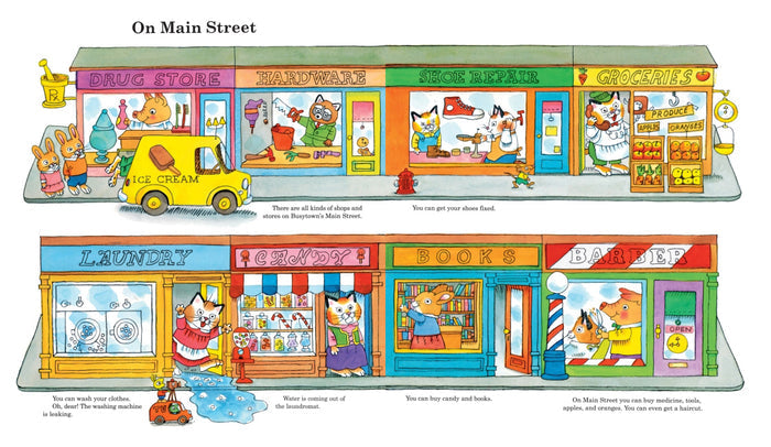 BUSY, BUSY TOWN — by Richard Scarry's