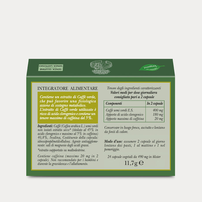 Caffè Verde Capsule vegetali