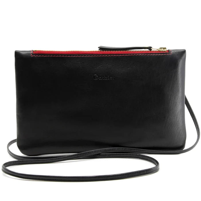 CALLAS HANDBAG - Black Leather — by Gonthier Atelier