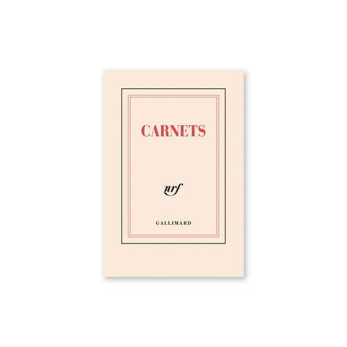"CARNETS" NOTEBOOK — by Gallimard