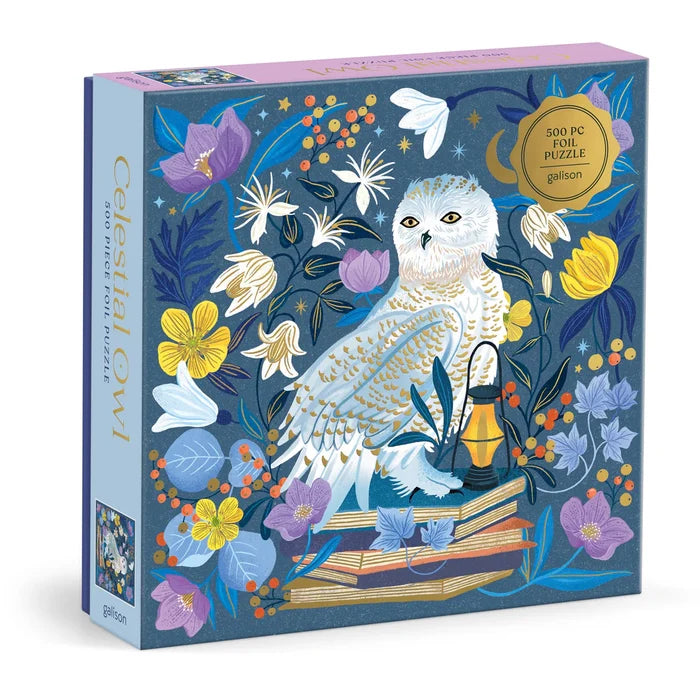 CELESTIAL OWL, 500 PIECES PUZZLE — by Dawn Cooper