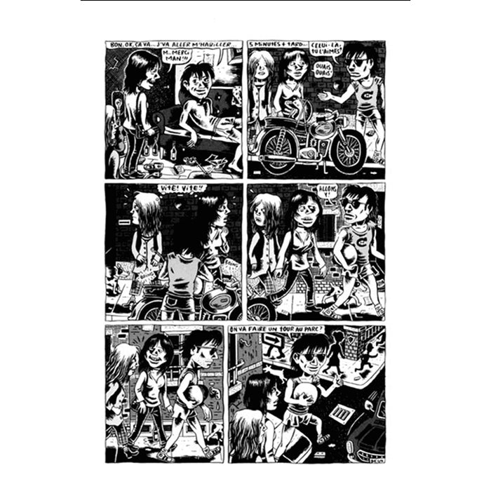 CHANGEMENTS D'ADRESSES — by Julie Doucet