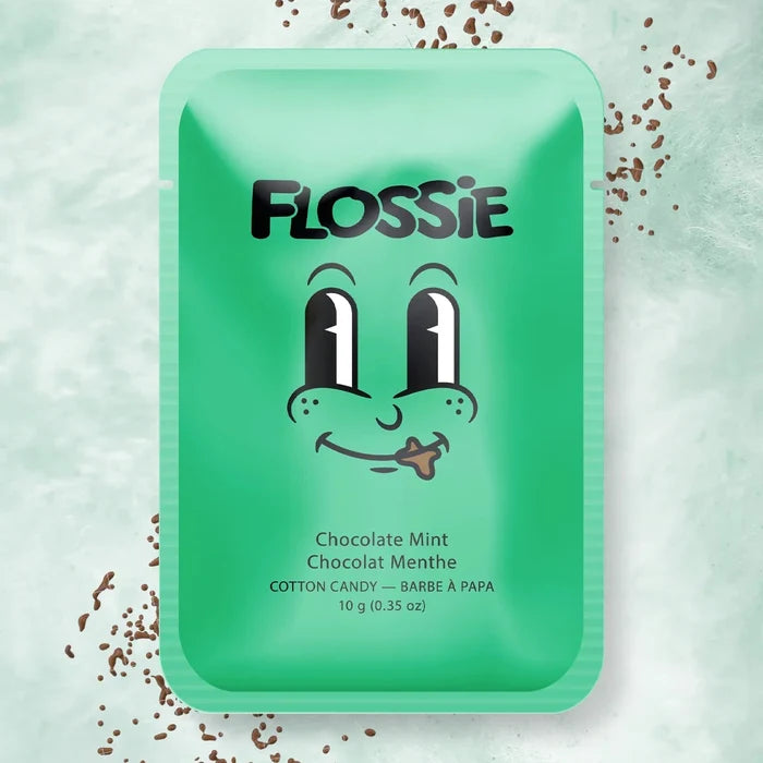 CHOCOLATE MINT COTTON CANDY — by Flossie