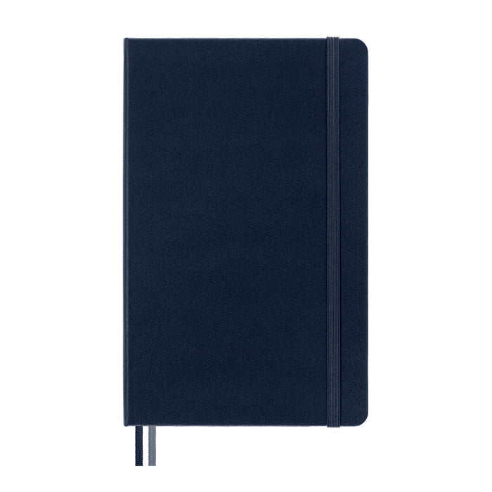 CLASSIC HARD COVER, SAPPHIRE BLUE, Expanded, Ruled — by Moleskine