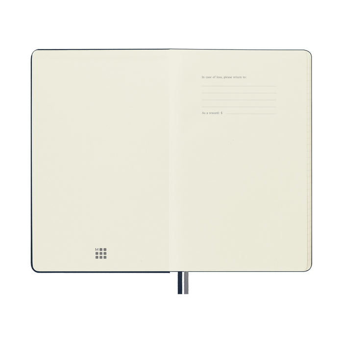 CLASSIC HARD COVER, SAPPHIRE BLUE, Expanded, Ruled — by Moleskine