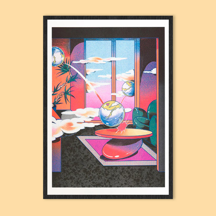 CLOUDY ROOM NIGHT, 29,7 x 42 cm — by Beya Panicha