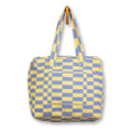 DAYTRIP TOTE (Riviera Check) — by FLUF