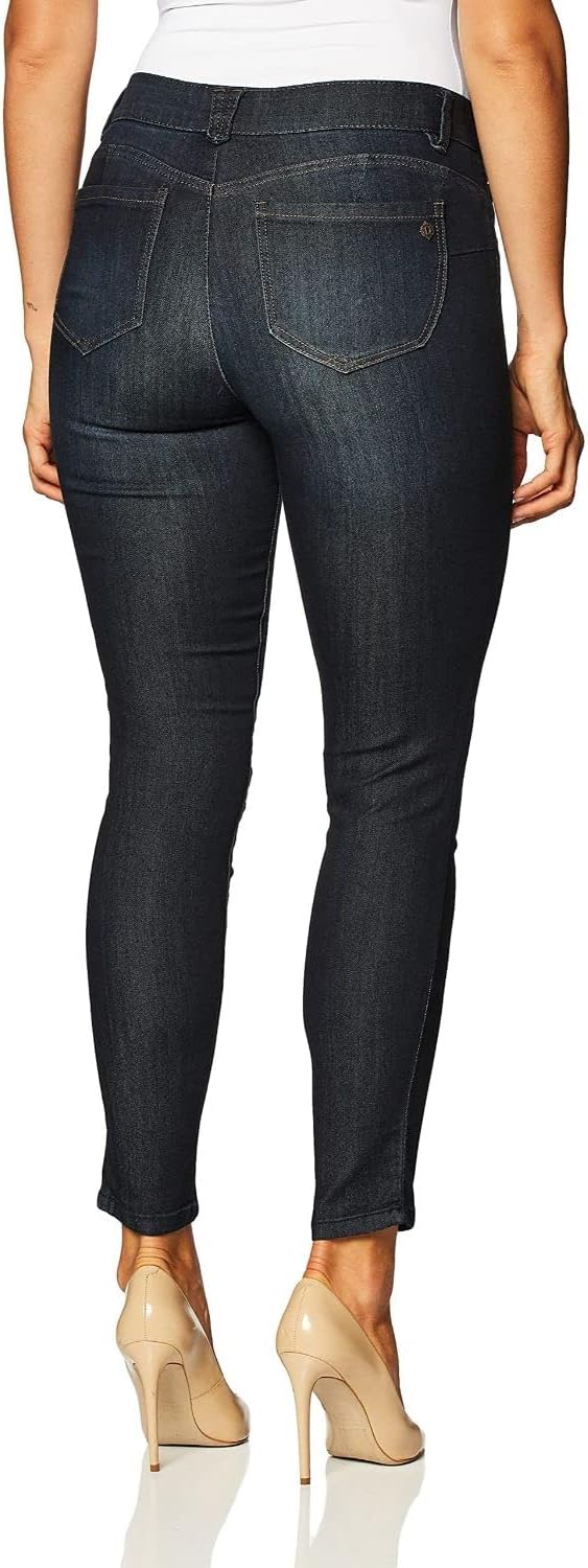 Democracy Women's Ab Solution Jegging Jeans, Indigo, 12