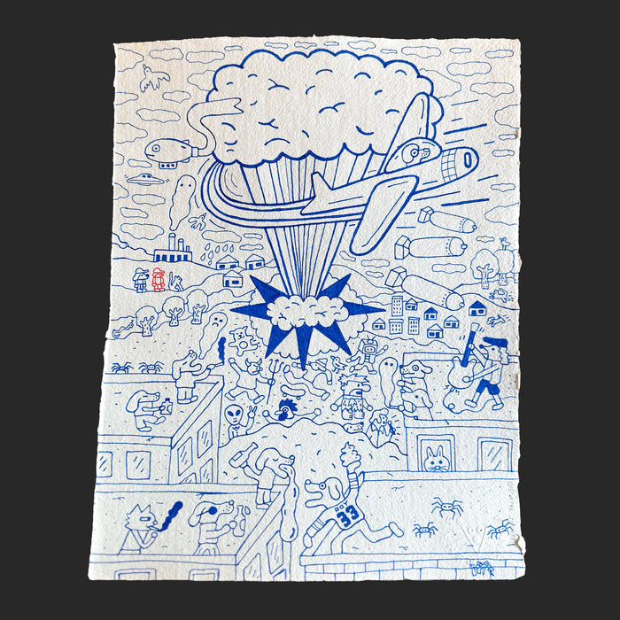 DOOKIE (Original Drawing) - 11.25" x 15" — by Benoit Tardif
