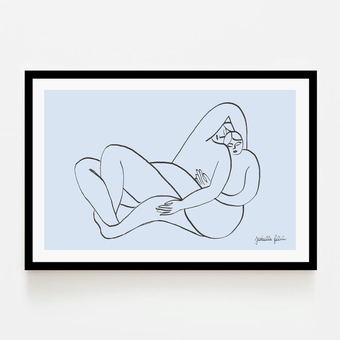 ENTREMÊLÉS, 36" X 24" — by Isabelle Feliu