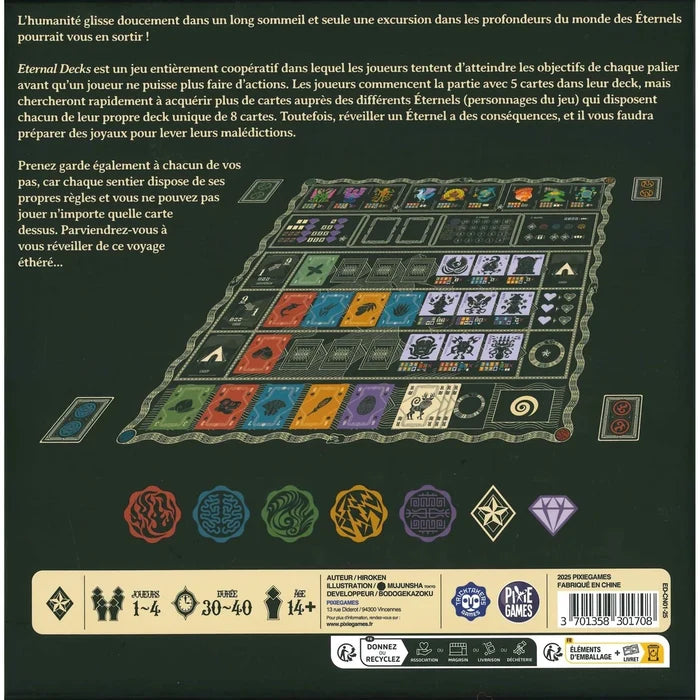 ETERNAL DECKS (French) — by Pixie Games