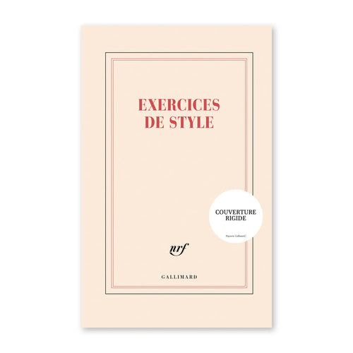 "EXERCICES DE STYLE" NOTEBOOK — by Gallimard