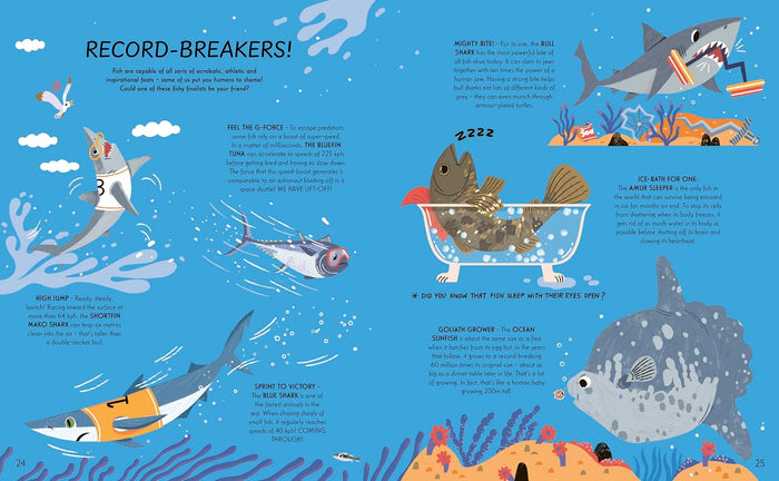 FISH ARE FRIENDS: Meet the underwater creatures who keep our planet thriving — by Jules Howard and Gosia Herba