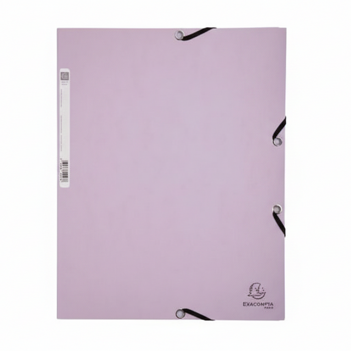 FOLDER 3 FLAPS ELASTICATED, 400g, A4 (Multiple colors) — by Exacompta