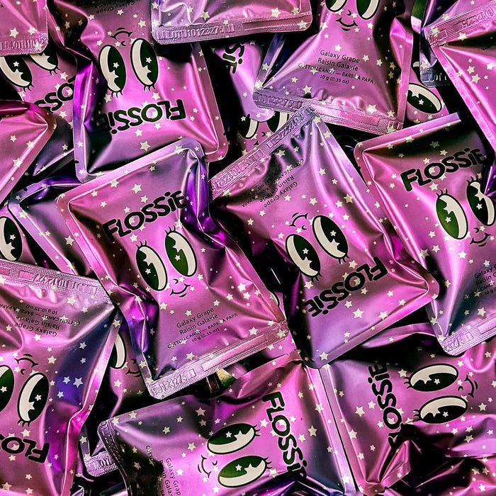 GALAXY GRAPE COTTON CANDY — by Flossie
