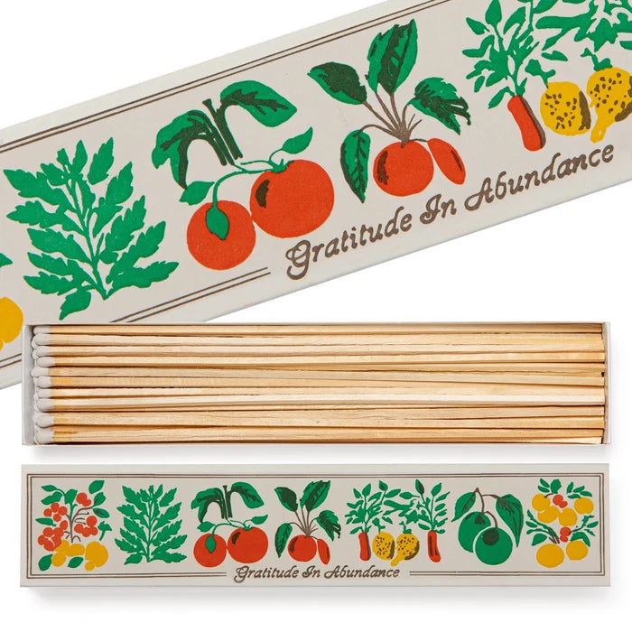 GRATITUDE IN ABUNDANCE - LONG LUXURY MATCHBOXES