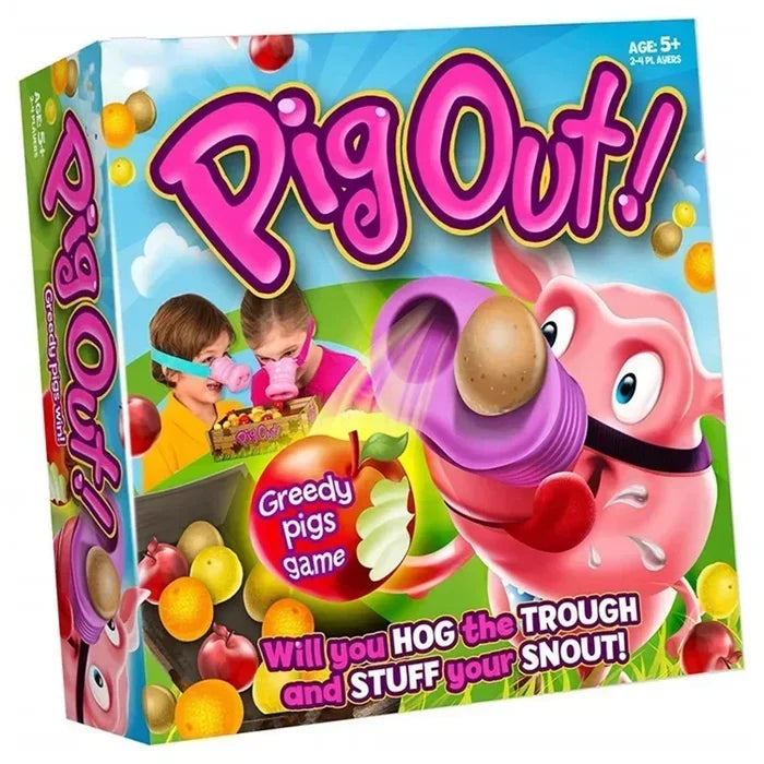 Greedy Pig Game – Funny Action Board Game Competition for Kids & Adults