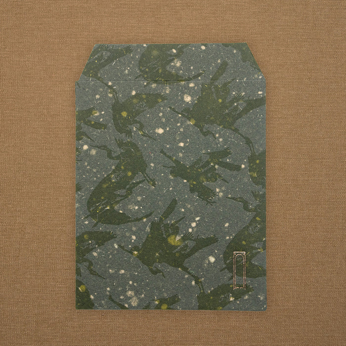 GREEN ENVELOPE (multiple sizes and patterns) — by Atelier Ecluse