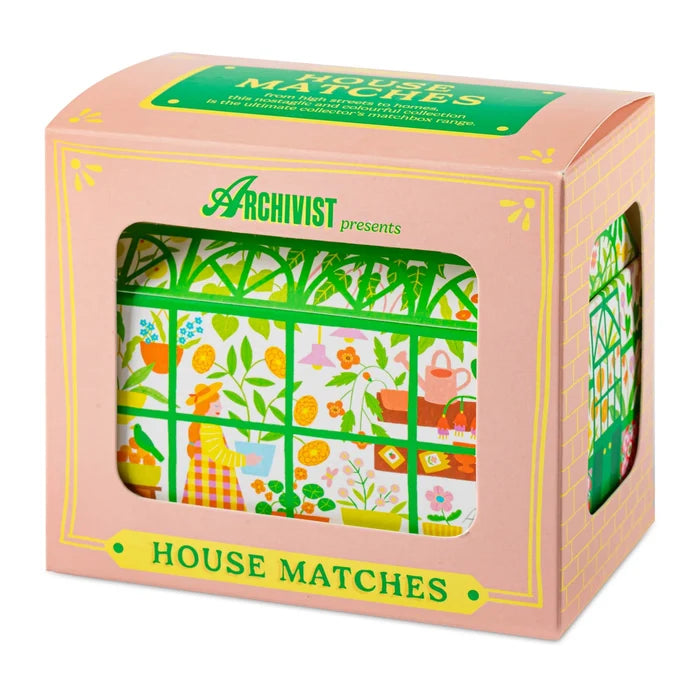 GREENHOUSE - Designed by Ariane Butto – LUXURY HOUSE MATCHBOXES