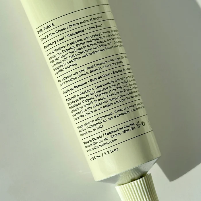 HAND & NAIL CREAM (Multiple Essences) — by ARTIFACT