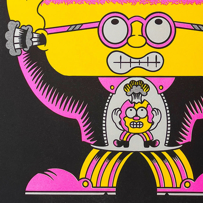 HEADSPACE, 29,7 x 42 cm (A3) – by Buen Muchacho