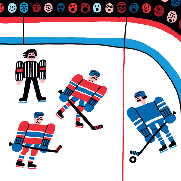 HOCKEY 2, 18" X 24" — by Benoit Tardif