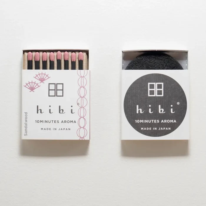 INCENSE MATCH 10 MINUTES AROMA - Sandalwood — by hibi