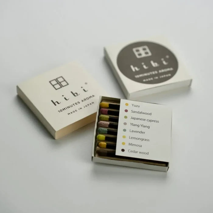 INCENSE MATCH 10 MINUTES AROMA - Special 10th Year Anniversary — by hibi